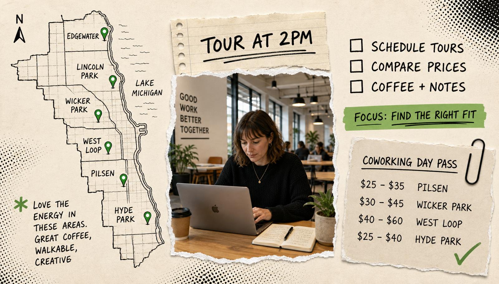 Chicago Has 342 Coworking Spaces. Here's How to Pick One.