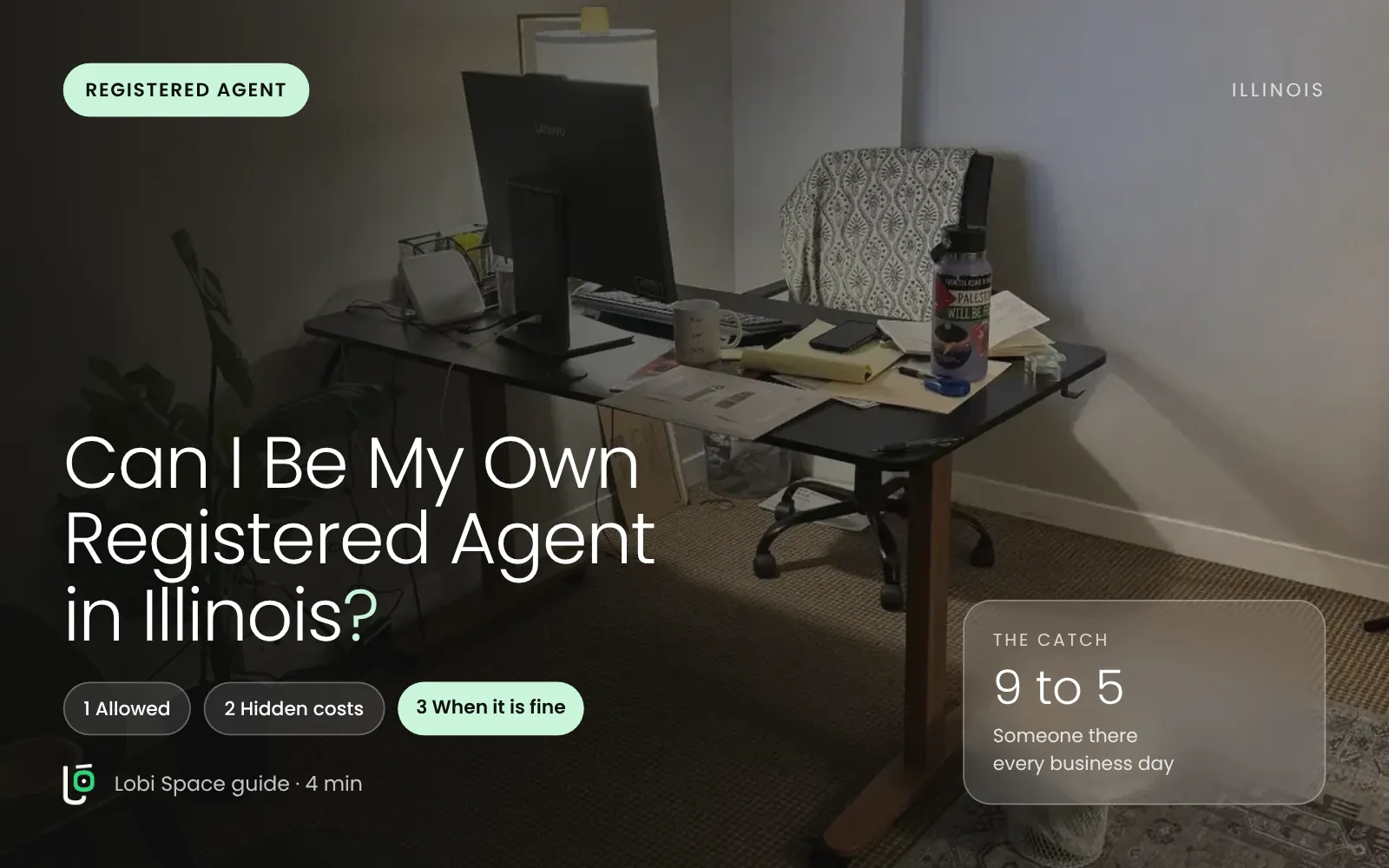 A private office at Lobi Space, with the key points: Allowed; Hidden costs; When it is fine.