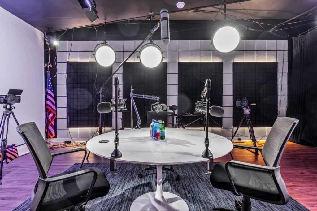 podcast studio at Lobi Space 