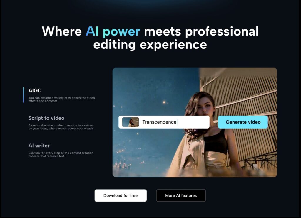 capcut video editor with ai